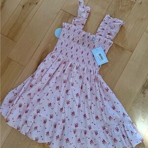 NWT Hill House Home Pink Floral Mini Dress